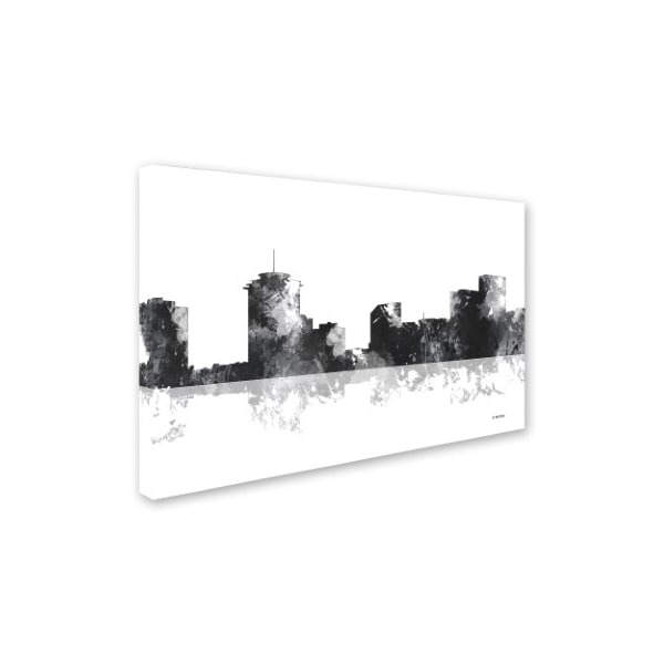 Marlene Watson 'New Orleans Louisiana Skyline BG-1' Canvas Art,30x47